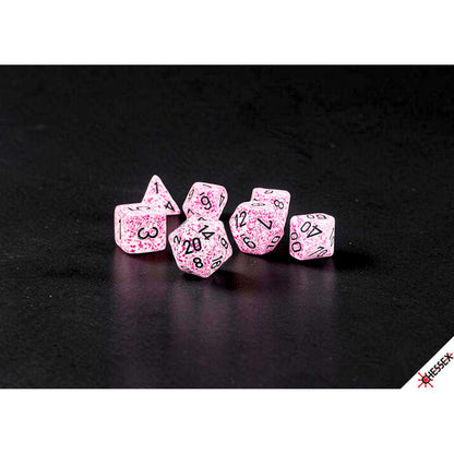 Chessex: Speckled Pink Polyhedral 7-Dice Set