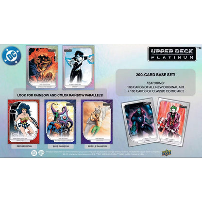 2026 Upper Deck DC Platinum Hobby Box *Contact Us To Order*