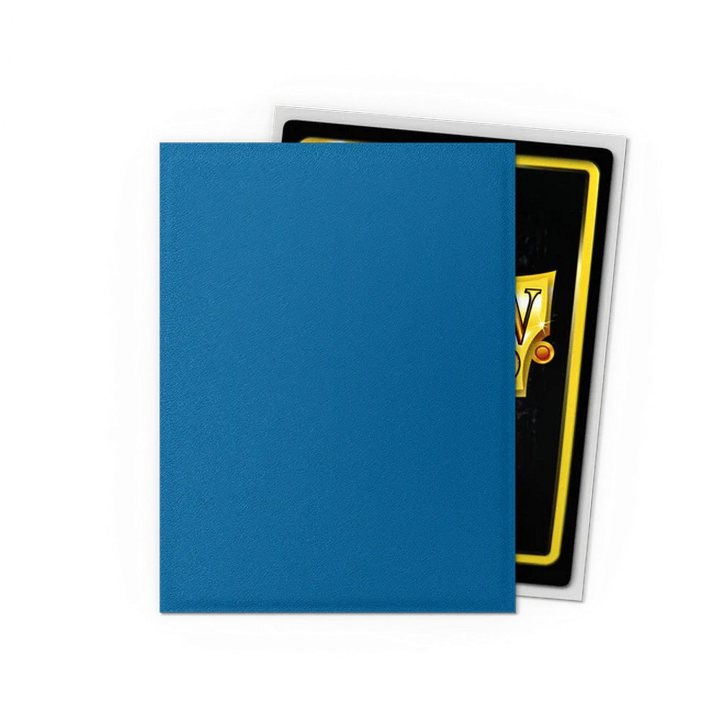 Dragon Shield: 100ct Dual Matte Sleeves - Cobalt & Silver