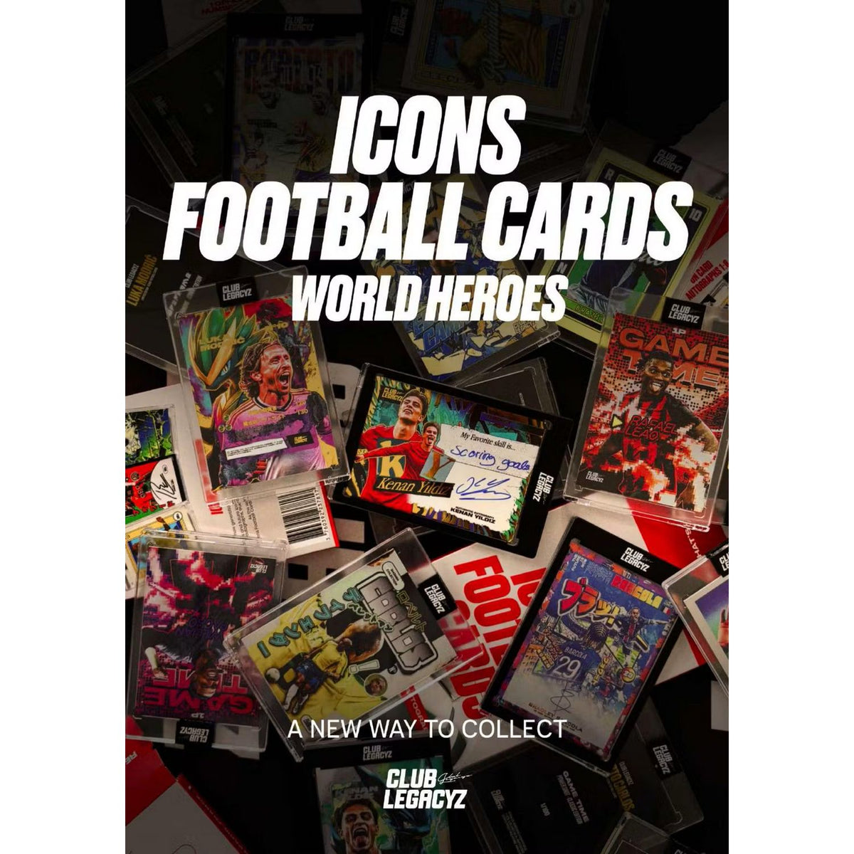 2026 Club Legacyz Icons 4th Edition Soccer Hobby Box