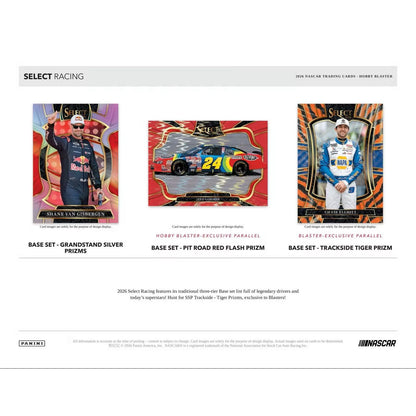 2026 Panini Select NASCAR Racing Hobby Blaster Box