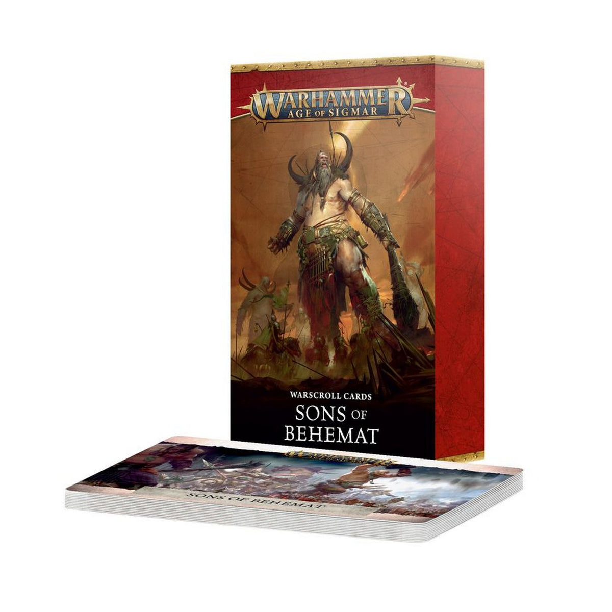 Warhammer Age of Sigmar: Warscroll Cards - Sons of Behemat