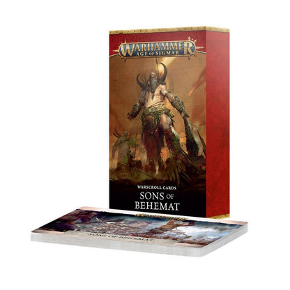 Warhammer Age of Sigmar: Warscroll Cards - Sons of Behemat