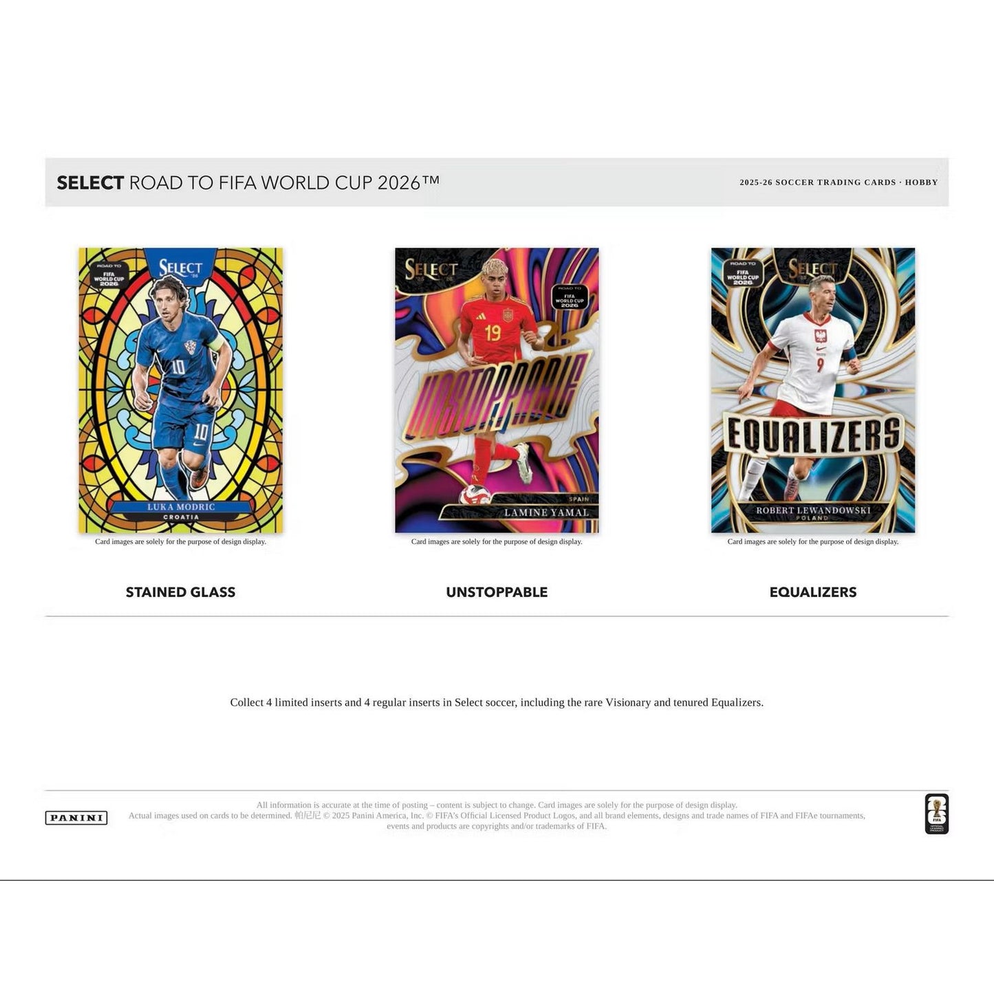 2025-26 Panini Select Road to FIFA World Cup Soccer Hobby Box