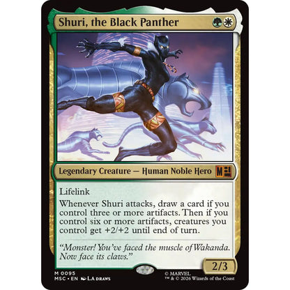 Magic the Gathering: Marvel Super Heroes Collector Commander Deck Wakanda Forever