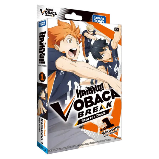 Haikyu!! Vobaca!! BREAK TCG: Karasuno High School Starter Deck (HV-D01-EN)