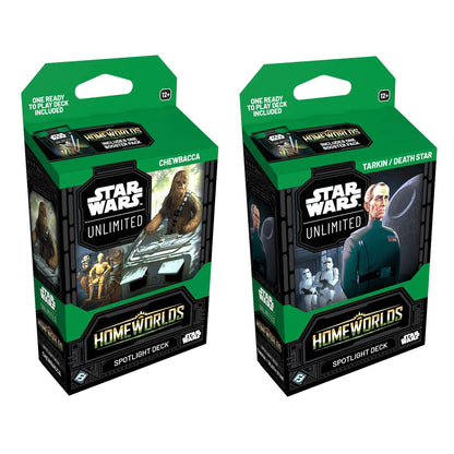 Star Wars Unlimited: Homeworlds Spotlight Deck (Set-of-2)