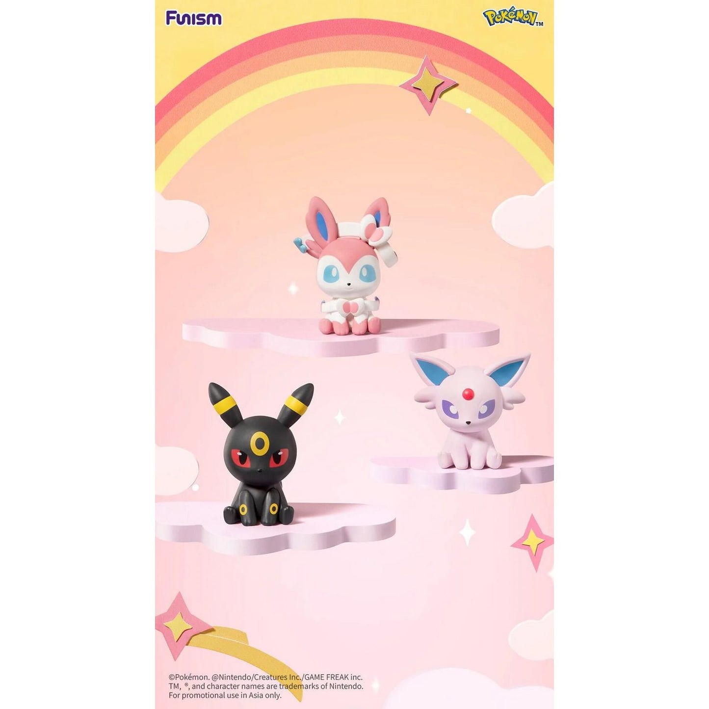 Funism Pokemon Palmsize Wonders Series 2 Figures