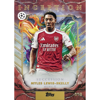 2025-26 Topps Inception UEFA Club Competitions Soccer Hobby Box