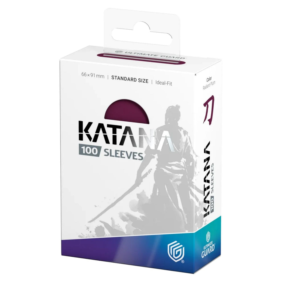 Ultimate Guard: Katana Standard-Sized Sleeves 100ct (Radiant Plum)