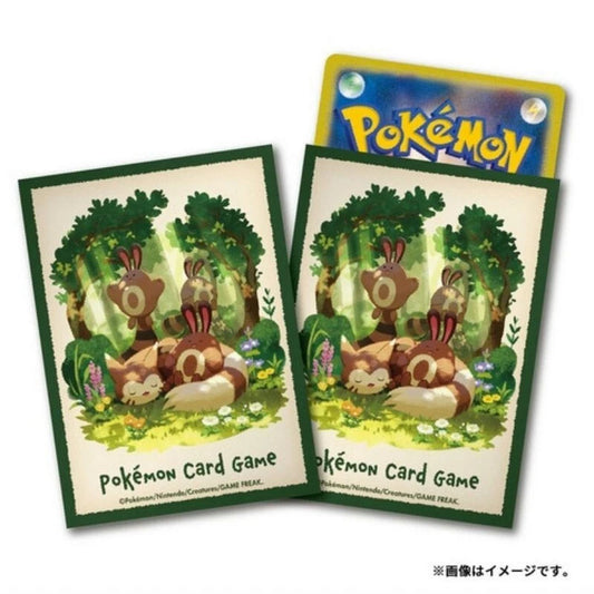 Pokemon: Furret & Sentret Sleeves (Japanese Pokemon Center Exclusive)