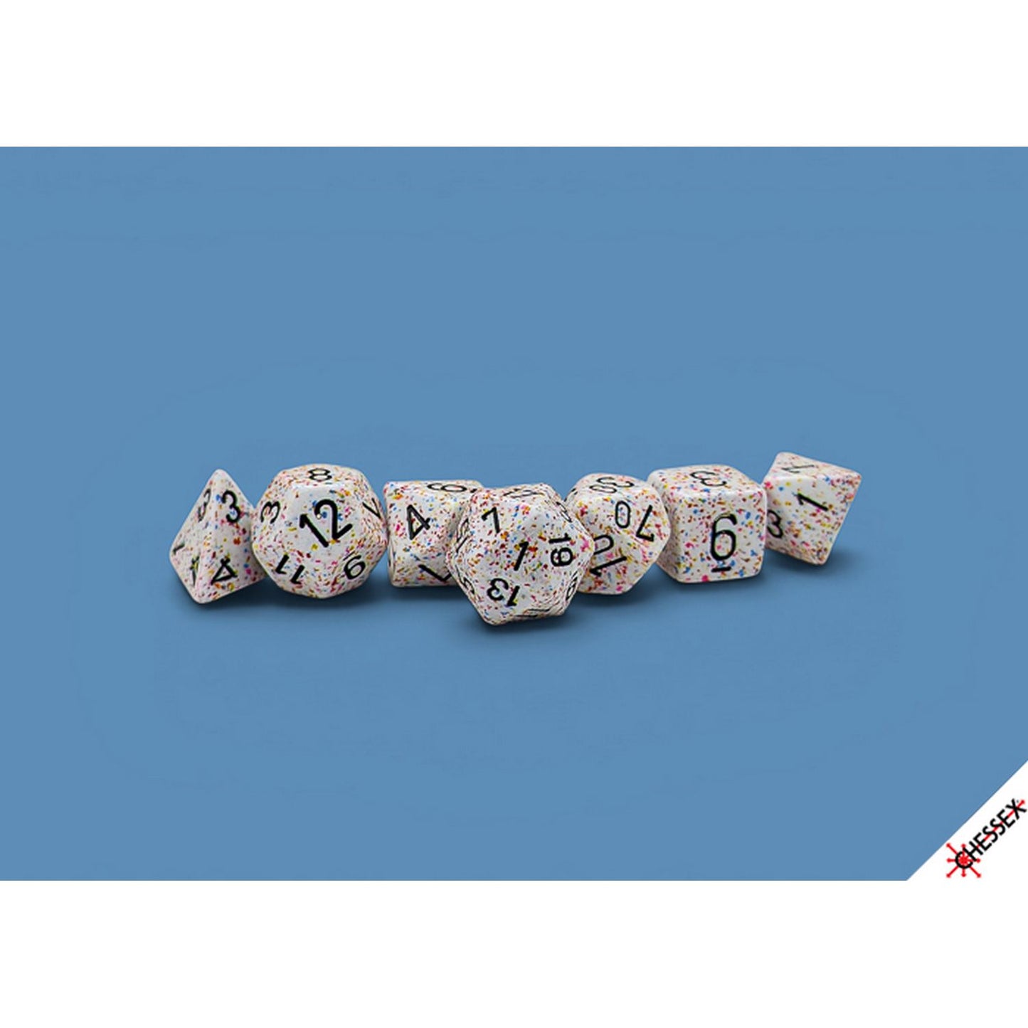 Chessex: Speckled Birthday Polyhedral 7-Dice Set