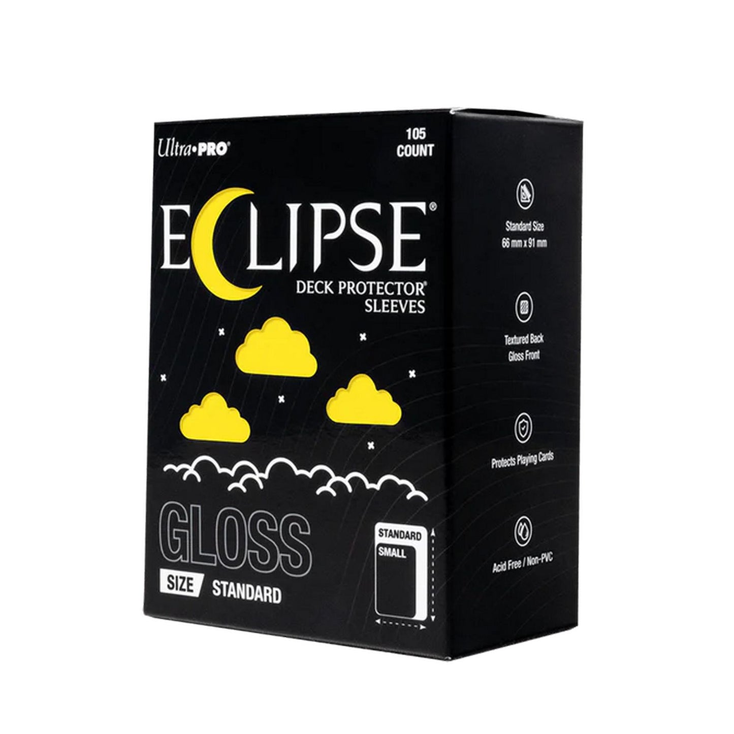 Ultra Pro: Eclipse Standard-Size Gloss Sleeves 105ct (Lemon Yellow)