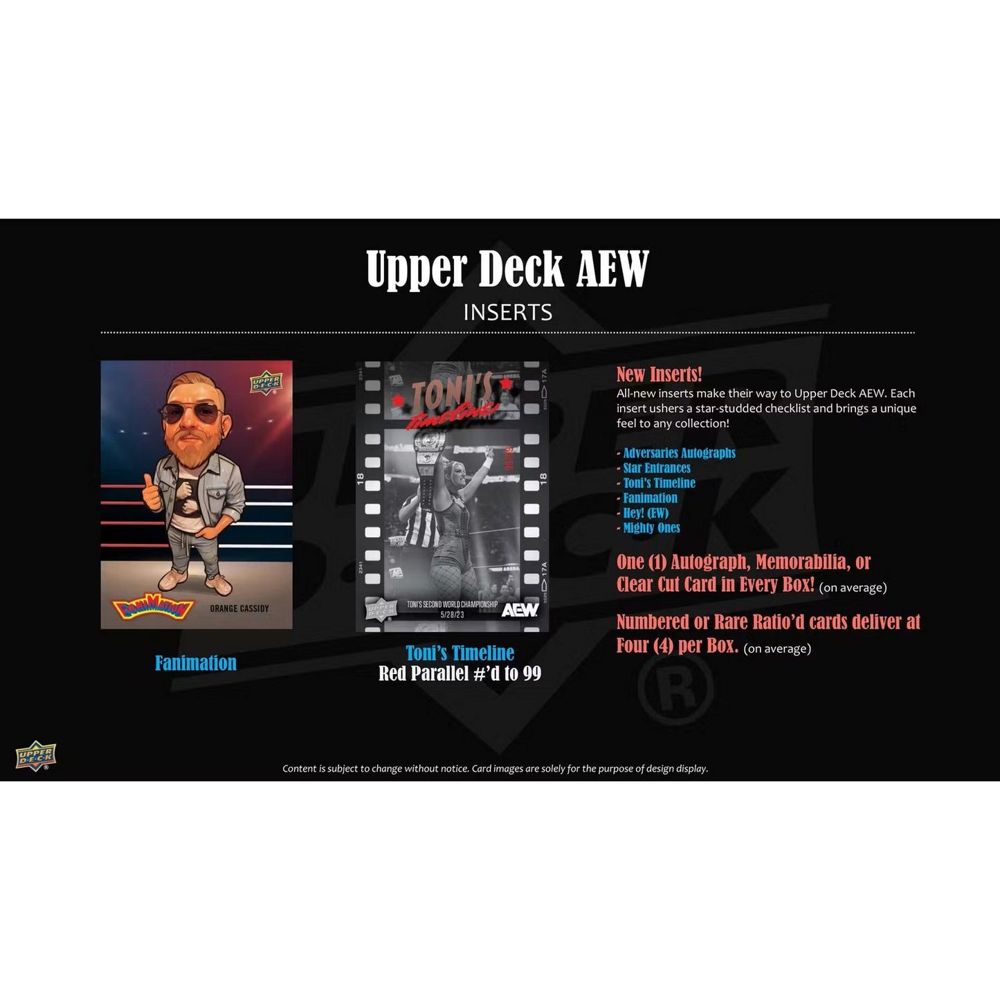 2026 Upper Deck AEW All Elite Wrestling Hobby Box *Contact Us To Order*