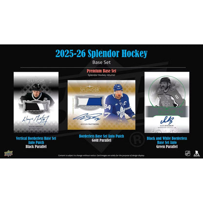 2025-26 Upper Deck Splendor Hockey Hobby Box *Contact Us To Order*