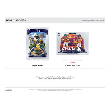 2026 Panini Donruss Football Hobby Box