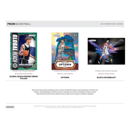 2025-26 Panini Prizm Basketball Blaster Box