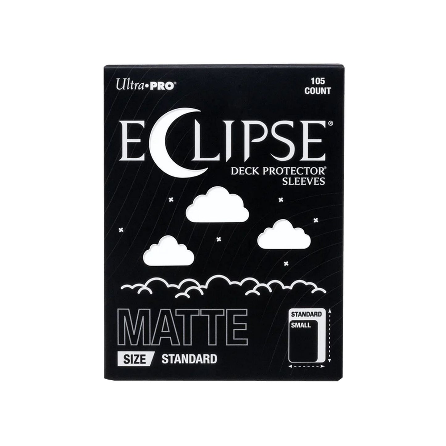 Ultra Pro: Eclipse Standard-Size Matte Sleeves 105ct (Arctic White)