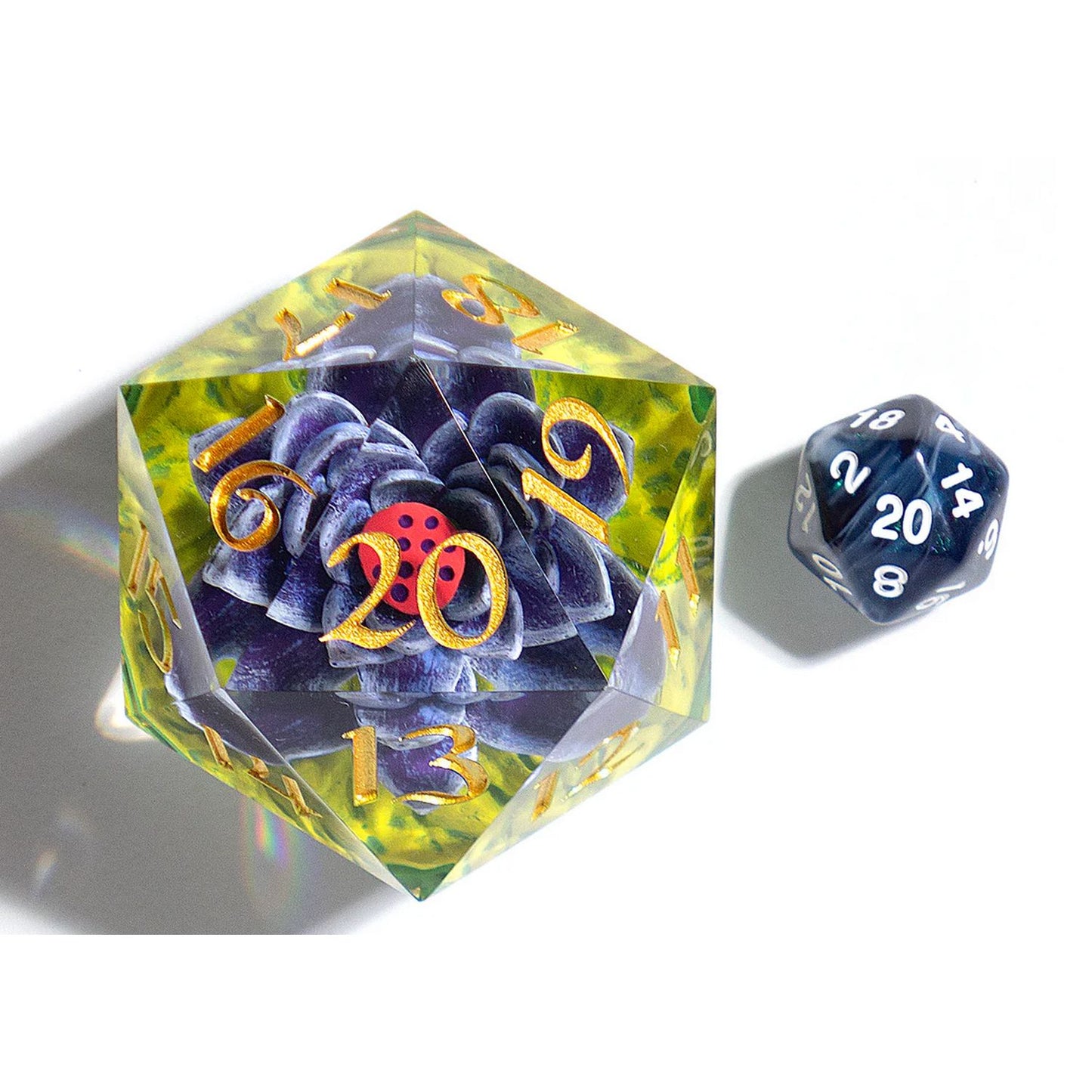 Sirius Dice: Magic: The Gathering | Black Lotus Spindown 54mm d20 Die