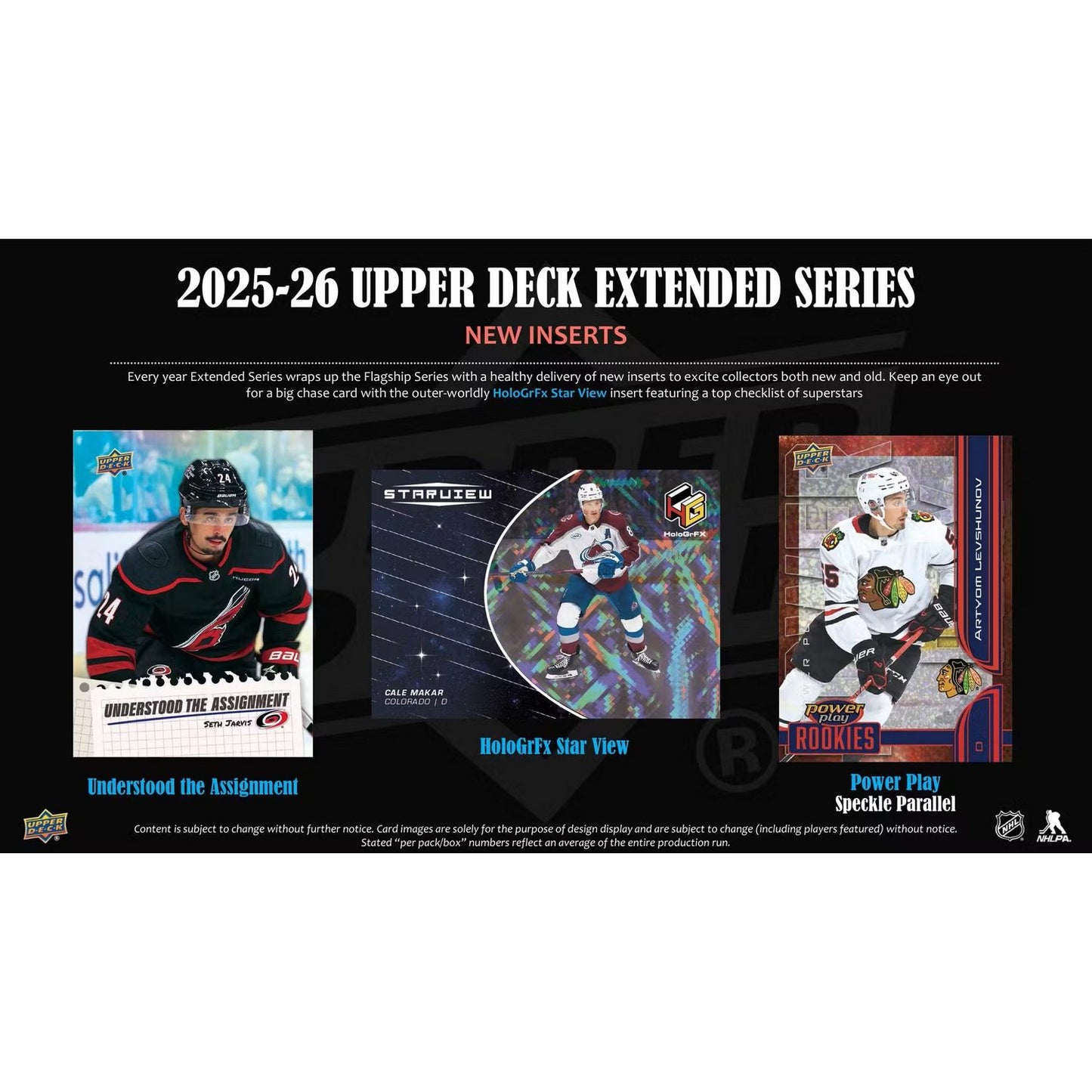 2025-26 Upper Deck Extended Series Hockey Blaster Box