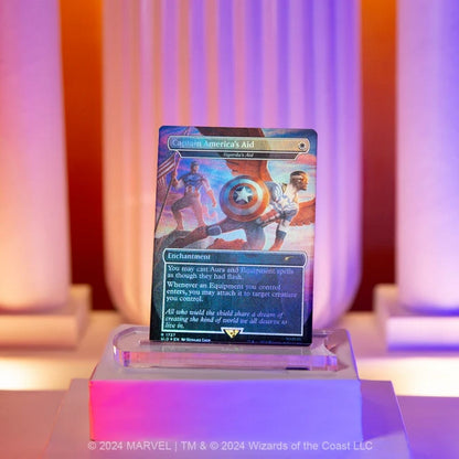 Magic the Gathering: Marvel Captain America Secret Lair Drop Series Rainbow Foil Edition