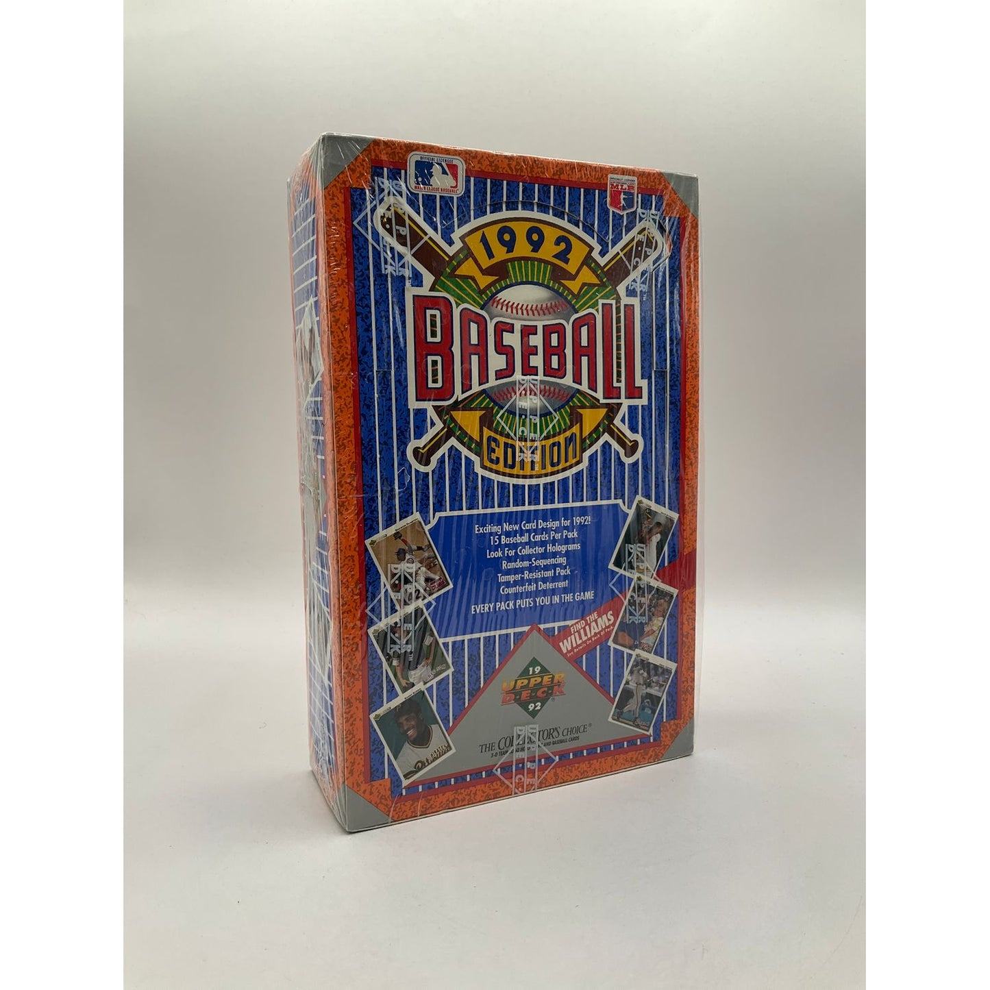 1992 Upper Deck Low Series Baseball Hobby Box