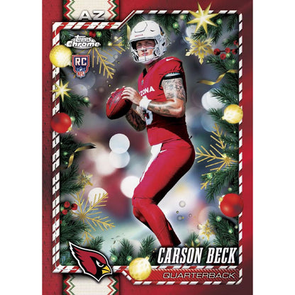 2026 Topps Holiday Football Mega Box