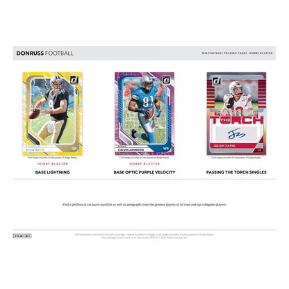 2026 Panini Donruss Football Hobby Blaster Box