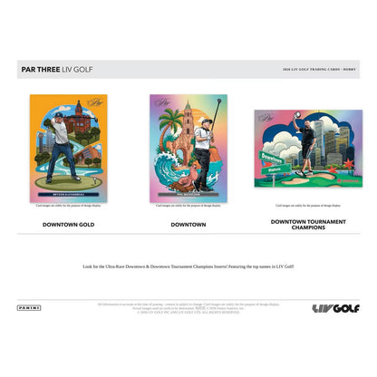 2026 Panini Par Three LIV Golf Hobby Box