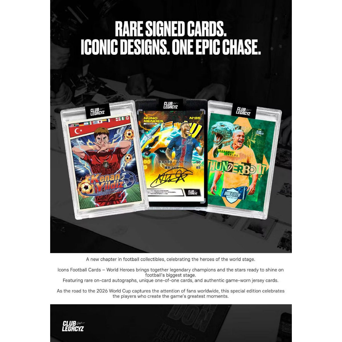 2026 Club Legacyz Icons 4th Edition Soccer Hobby Box