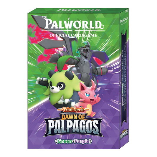 Palworld: The Dawn of Palpagos Trial Deck (Green-Purple)