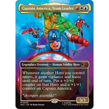 captain america mtg commander deck Magic: The Gathering's best precons of 2026, ranked attach up to one target Equipment you control to Captain America. Captain America, First Avenger (#1726)