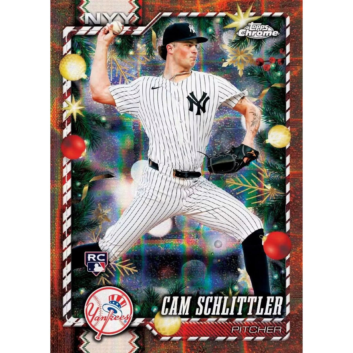 2026 Topps Holiday Baseball Hobby Collector 3-Tin Box