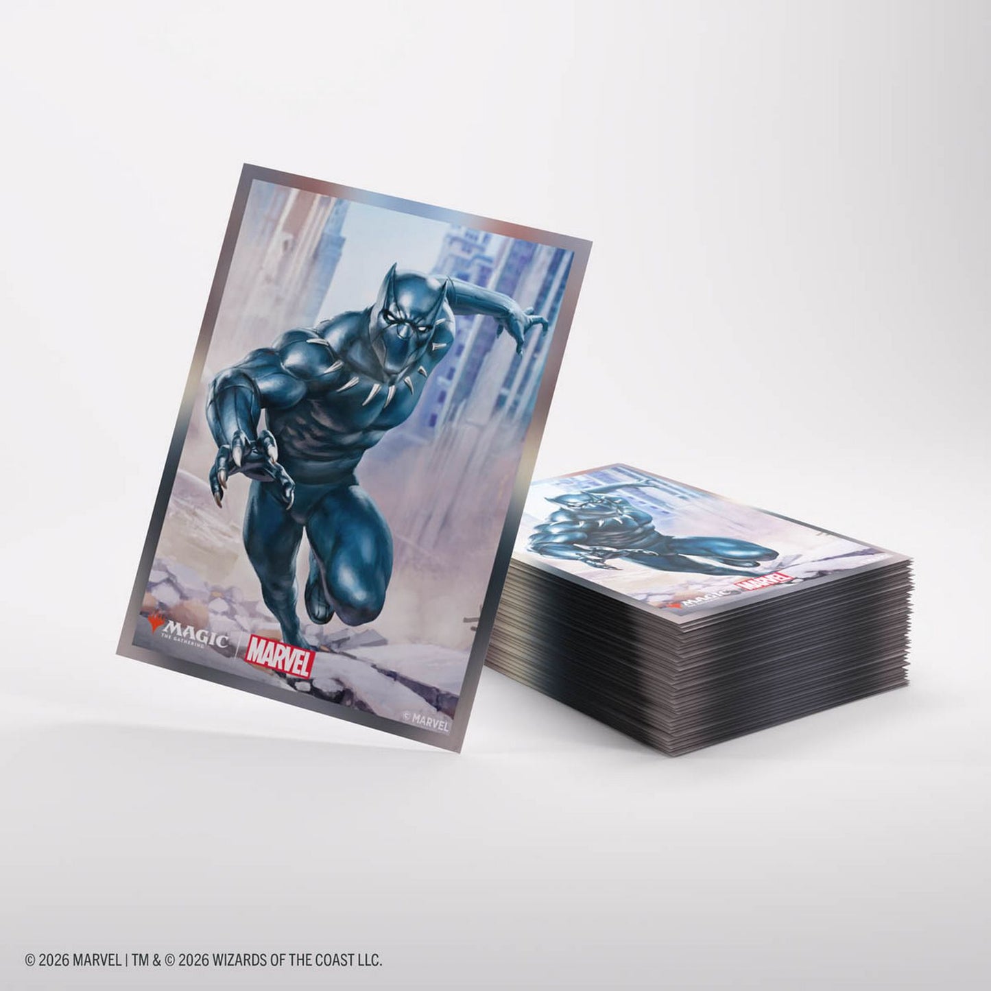 Gamegenic: Magic the Gathering | Marvel Super Heroes Premium Art Sleeves (Black Panther)