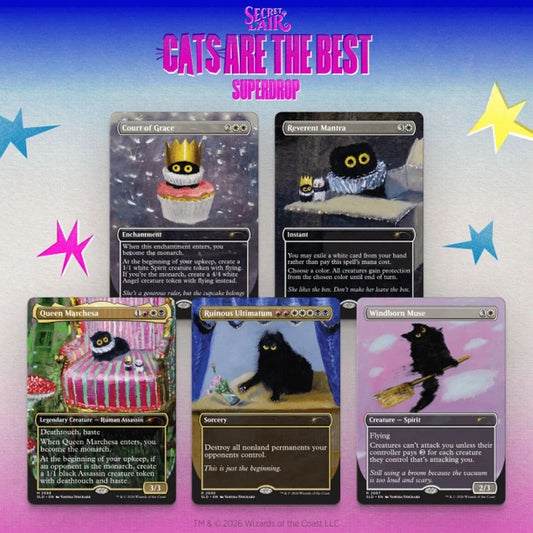 Magic the Gathering: Purr Majesty Secret Lair