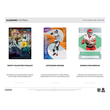 2020 Panini Illusions Football Blaster Box