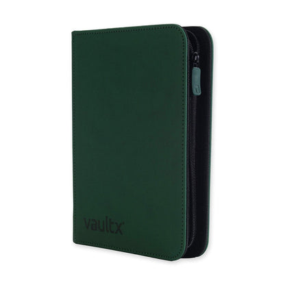 Vault X 4-Pocket Exo-Tec Zip Binder (Forest Green)