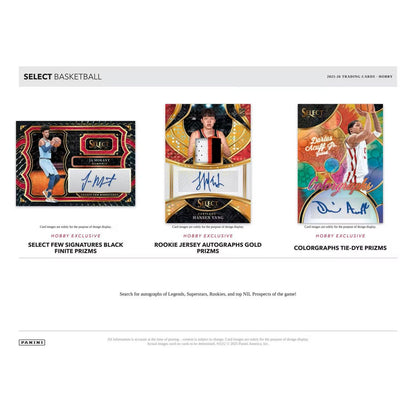 2025-26 Panini Select Basketball Hobby Box