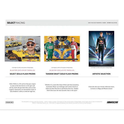 2026 Panini Select NASCAR Racing Hobby Blaster Box