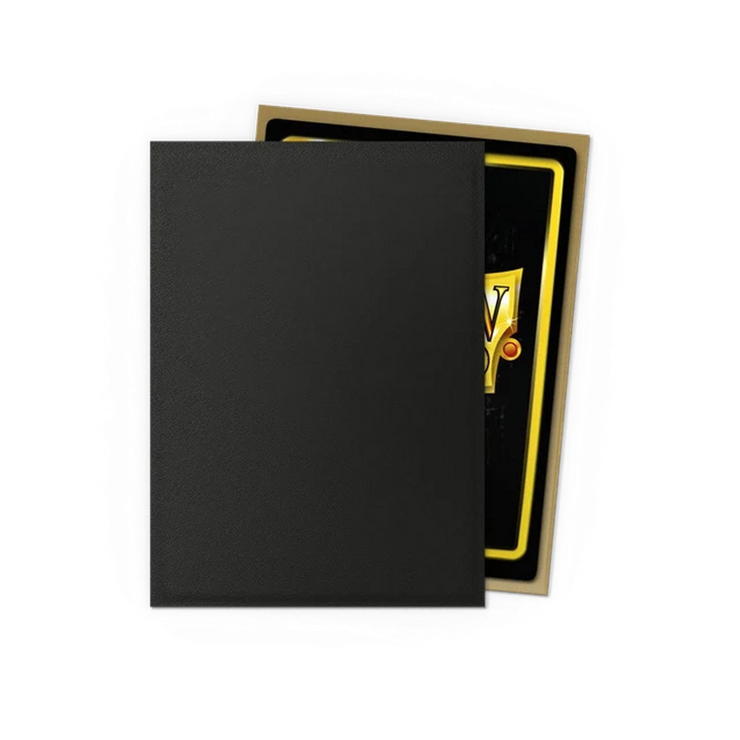 Dragon Shield 100ct Dual Matte Sleeves - Black & Gold