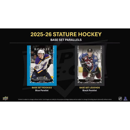 2025-26 Upper Deck Stature Hockey Hobby Box *Contact Us To Order*