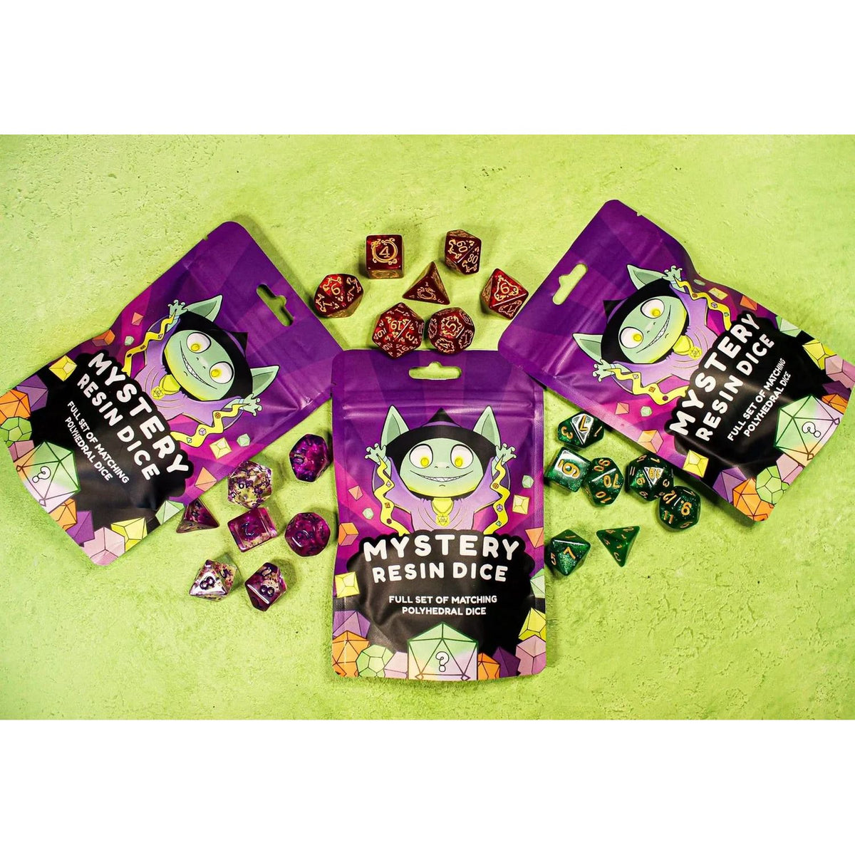 Mystery Dice Goblin: Halloween Spooky Mystery Bag