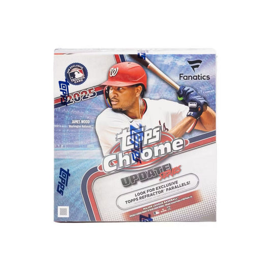 2025 Topps Chrome Update Baseball Fanatics Exclusive Mega Box