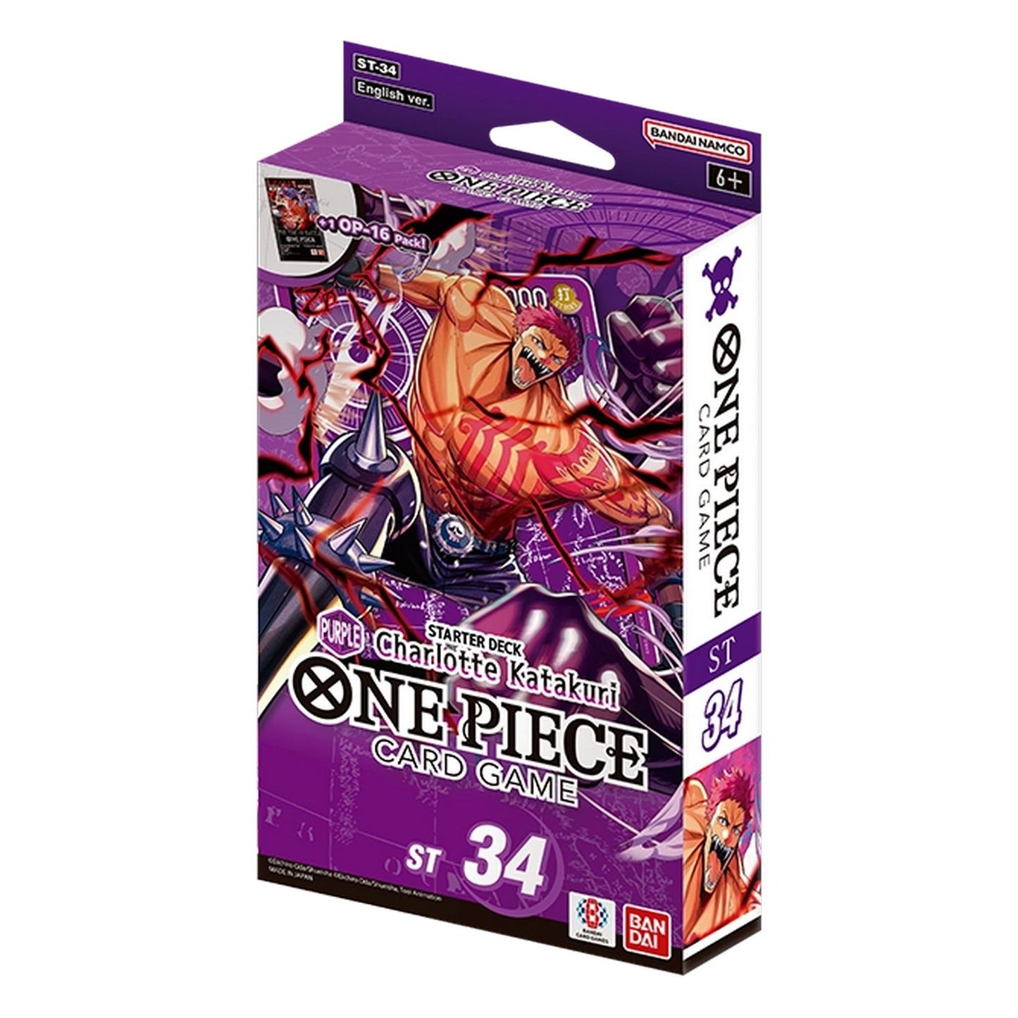 One Piece TCG: Starter Deck - Purple Charlotte Katakuri [ST-34] *Expected Release Date 07-31-2026*