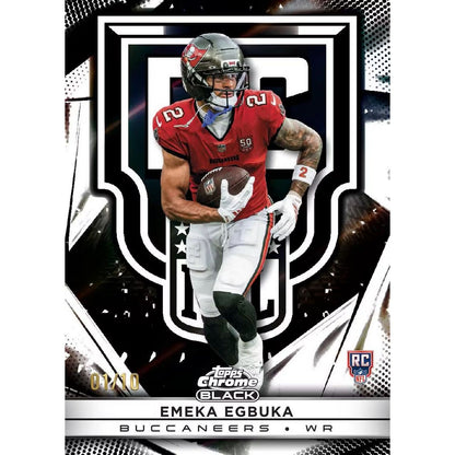 2025 Topps Chrome Black Football Hobby Box