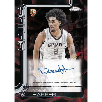 2025-26 Topps Chrome Update Series Basketball Mega Box