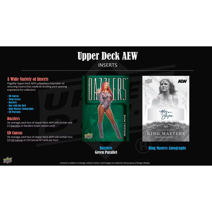 2026 Upper Deck AEW All Elite Wrestling Hobby Box *Contact Us To Order*