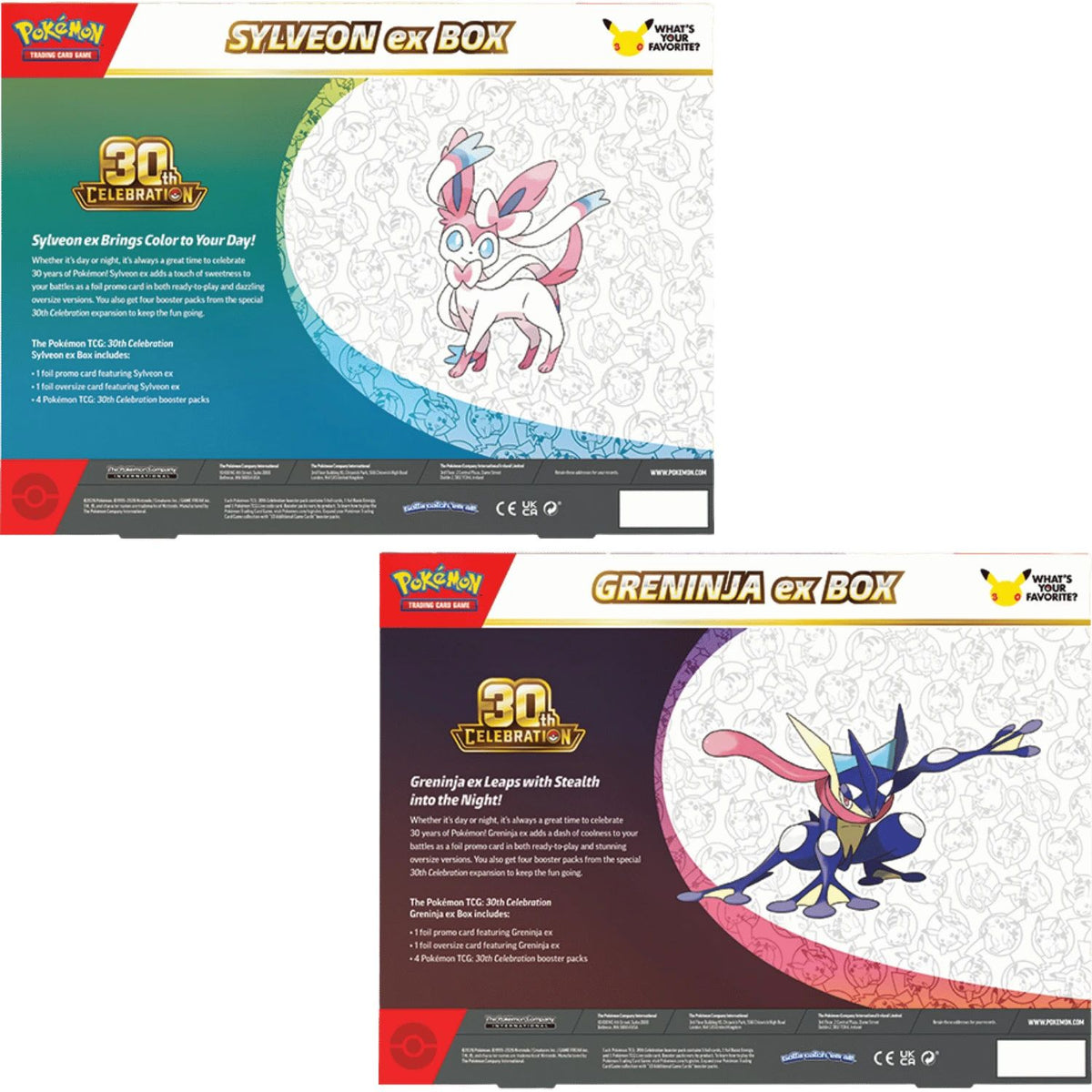Pokemon: 30th Celebration ex Box (Random)