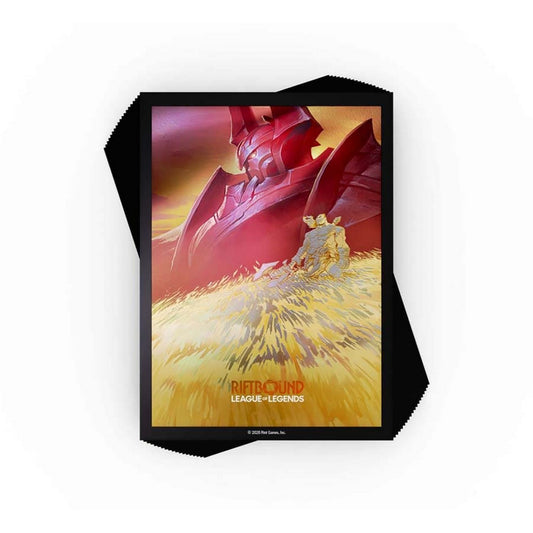 Riftbound TCG: Radiance 100ct Art Sleeves (Mordekasier, Iron Revenant)