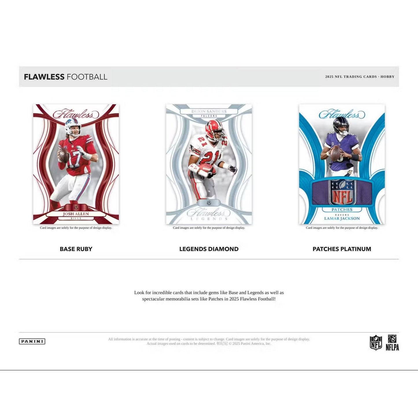 2025 Panini Flawless Football Hobby Box